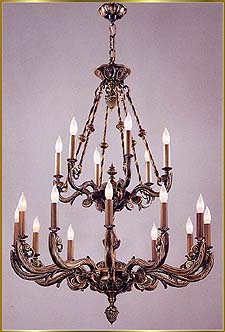 Classical Chandeliers Model: RL 374-90